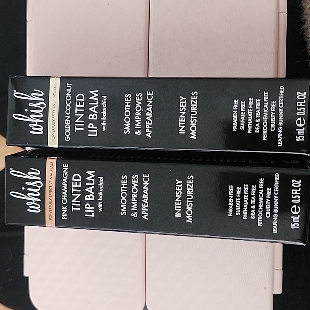 WHISH TINTED LIP BALMS ~ 2 NIB